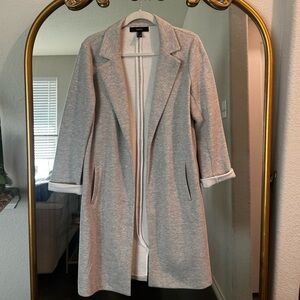 Forever 21 Light Gray sweater coat